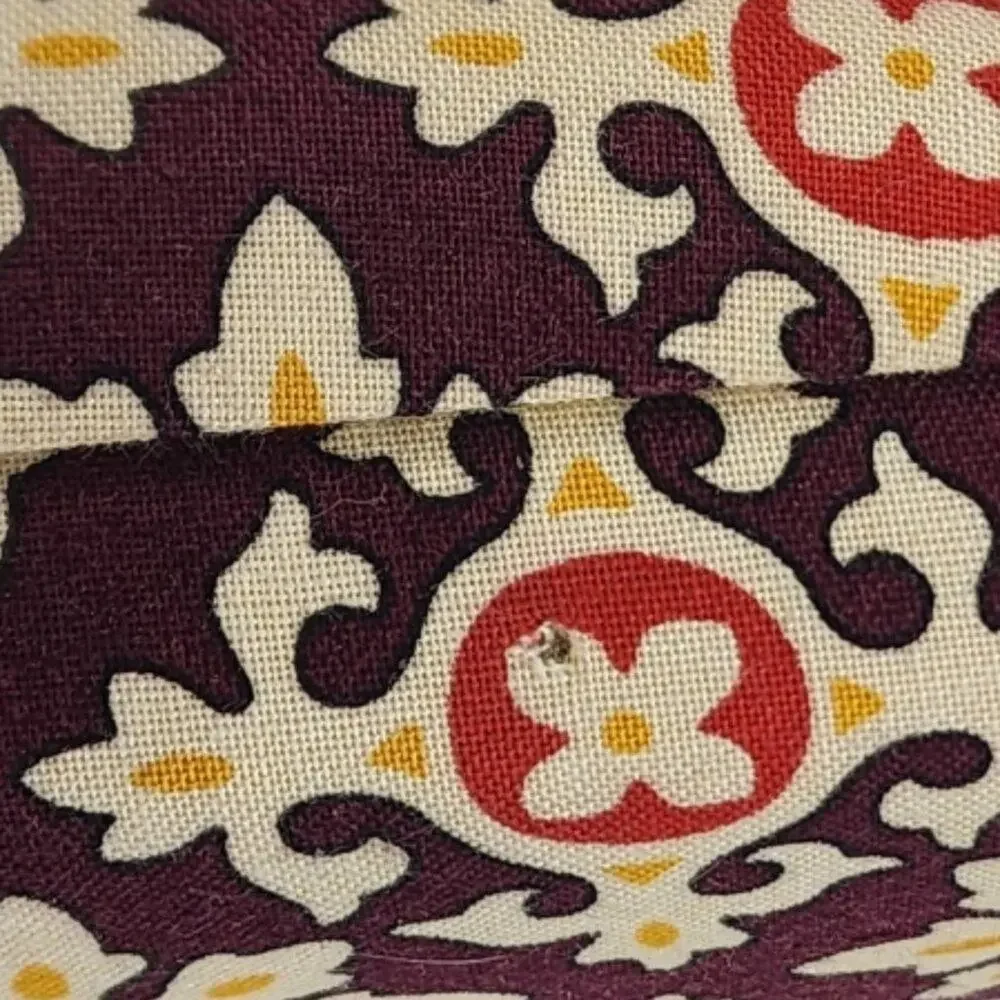 Vera Bradley‎ Eyeglass Case And Clip Zip ID Wallet Medallion Pattern